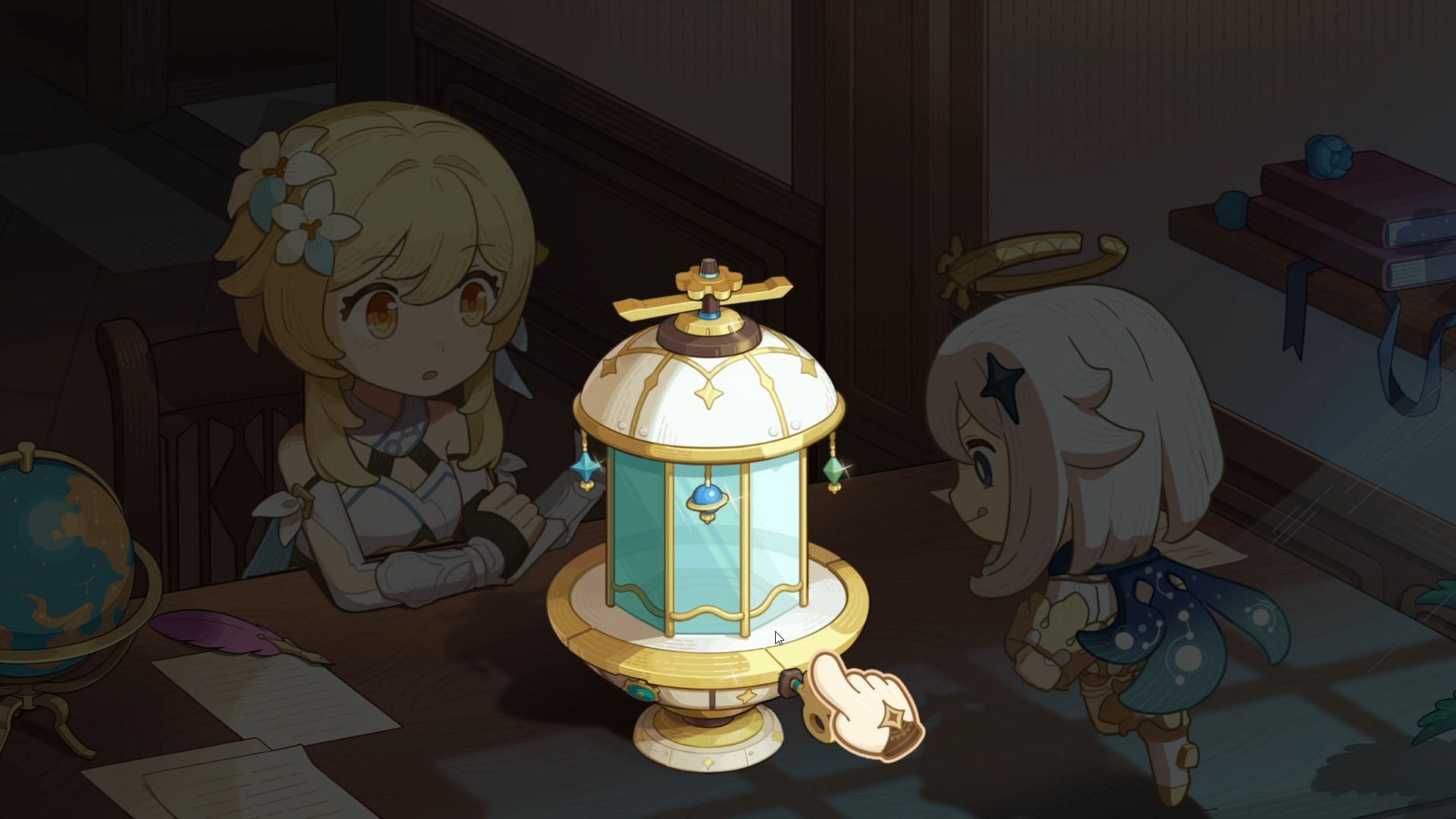 Click on the toybox to enter (Image via HoYoverse)